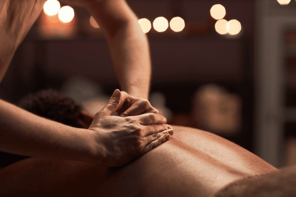 Massage tegen lagerugpijn