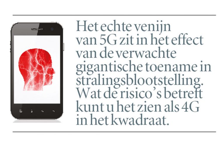 5G. Nee, bedankt